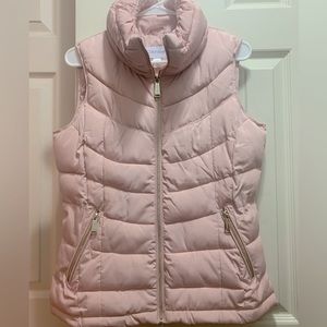Calvin Klein Puffer Vest SMALL color blush pink